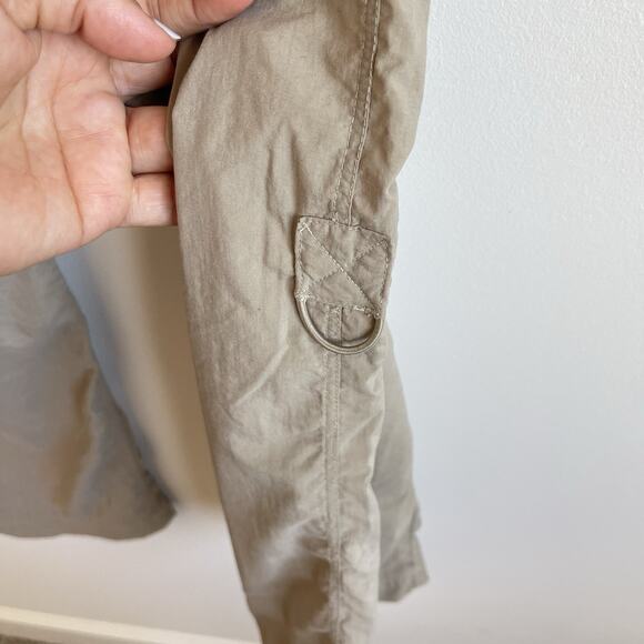 The North Face Convertible Hiking Pants Nylon Zip-Off Women's Sz Large Short - Picture 8 of 14